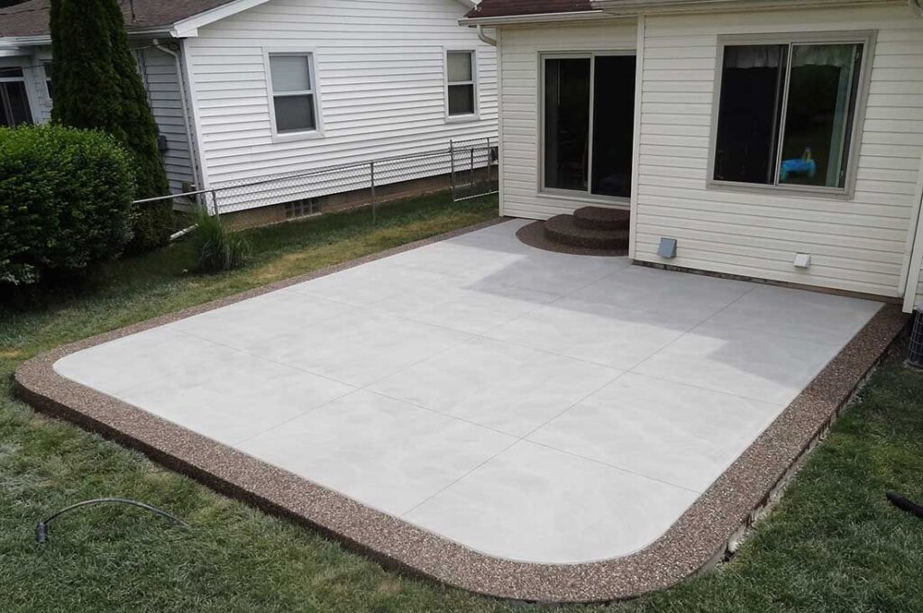 concrete power washing